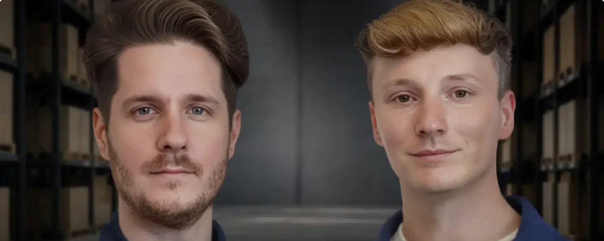 Grundarna Tim Nilsson och Adrian Södergren i Ehandel.se